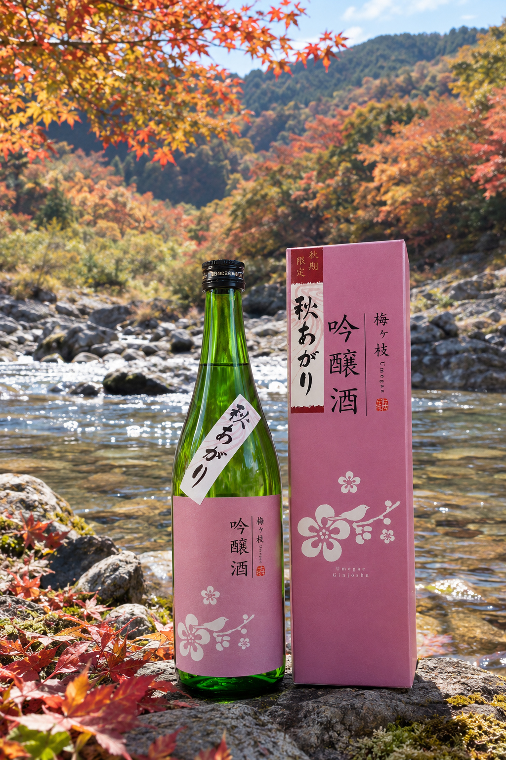 【コンプリート賞：佐世保編】秋季限定 秋あがり 梅ヶ枝吟醸酒（720ml）